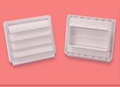 Ventanilla rectangular salida gases