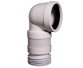 Manguito con codo extensible 230-370